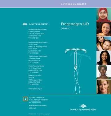 Progestogen IUD - in Kirundi