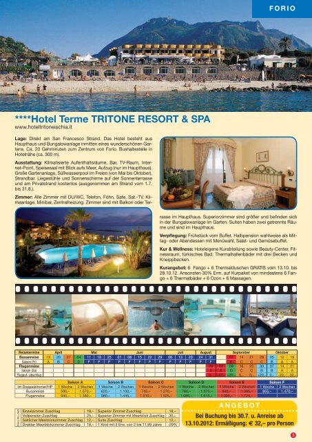 hotel terme MeDIterrAneo - HITREISE