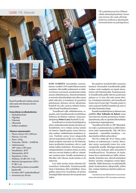 Knauf Gipsolution 3/2012