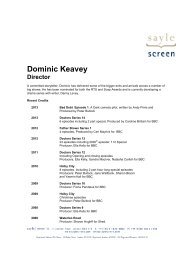 Dominic Keavey - Sayle Screen