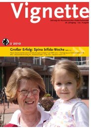 Spina bifida-Woche Seite Ω 5 - HKA: Spendeninformationen ...