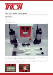 Triton Dual Assist Pump System