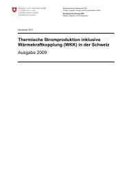 (WKK) in der Schweiz - Bundesamt für Energie BFE - CH