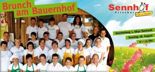 Sennhof+BRUNCH - Vorderland