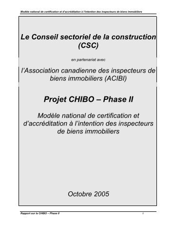 Modèle national de certification et d'accréditation - Association des ...