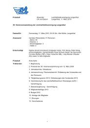 Protokoll LVL-Vereinsversammlung 2010 - Leichtathletikvereinigung ...