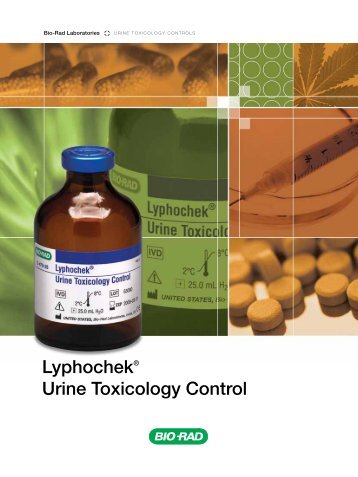 Lyphochek® Urine Toxicology Control - QCNet