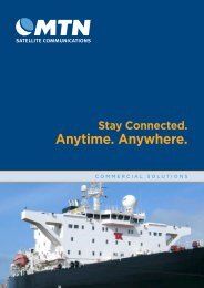 Anytime. Anywhere. - MTN Satellite Communications