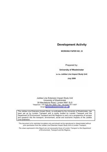 PDF (12542k) - University of Westminster