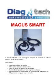 Scheda tecnica Magus Smart - DiagTech