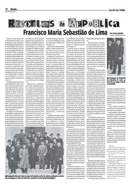 Joaquim Manuel Correia - Gazeta Das Caldas
