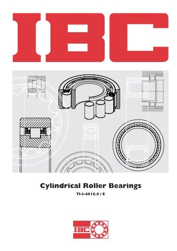IBC Cylindrical Roller Bearings - Spekuma Kullager AB