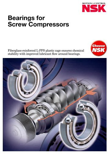 Bearings for Screw Compressors