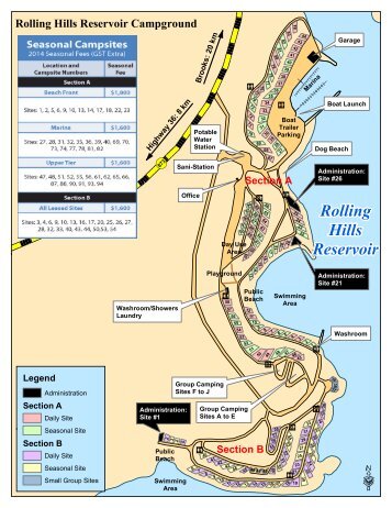 Campground Map and driving Directions