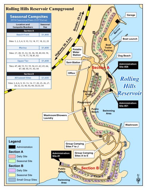 Driving Directions To 27 Campground Map And Driving Directions