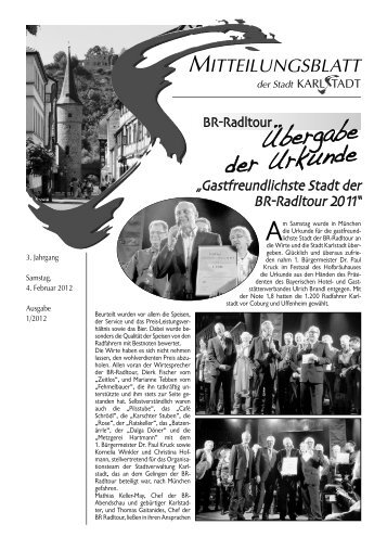 MITTEILUNGSBLATT der Stadt - Karlstadt