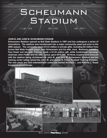 Scheumann Stadium - Ball State Athletics