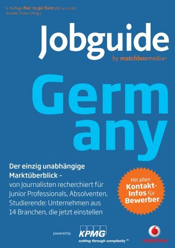 Konzentriert informiert. - Jobguide