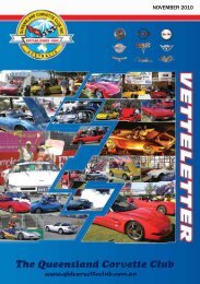 November 2010 Vetteletter.pdf - qld corvette club inc