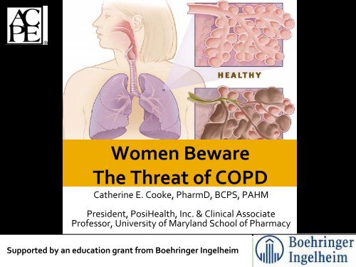 COPD - Free CE Continuing Education online pharmacy, pharmacists