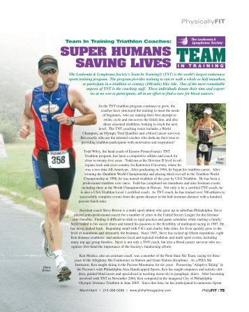 SUPER HUMANS SAVING LIVES - PhillyFIT Magazine