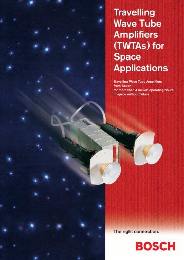 Travelling Wave Tube Amplifiers (TWTAs) for Space Applications