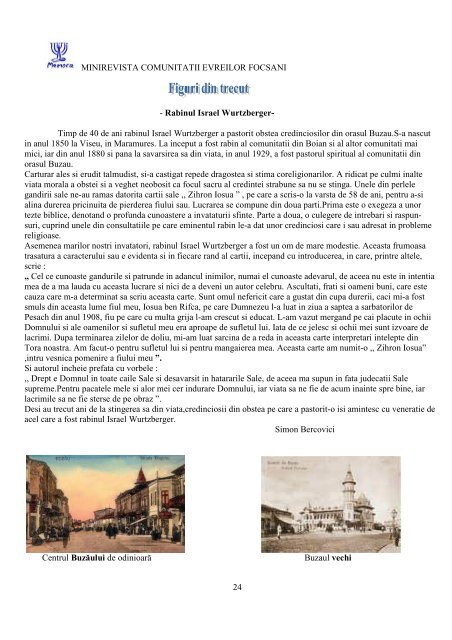 descarca revista - focsani.jewish.ro