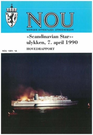 NOU 1991 - Scandinavian Star