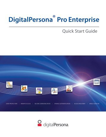 DigitalPersona Pro Enterprise 5.1: Quick Start Guide