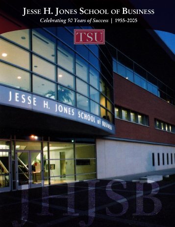 jesse h. jones school of business - Texas Southern University
