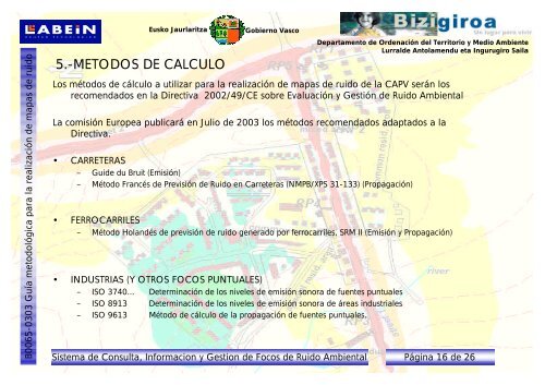 GuÃ­a metodolÃ³gica para la realizaciÃ³n de mapas de ruido