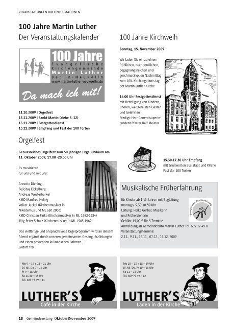 Mein Luther - Martin-Luther-Kirche