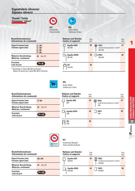 Wir beraten und signalisieren nach gÃ¼ltigen VSS ... - Signal AG