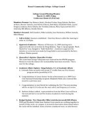 Approved Minutes of College Council 3-13-2009 - Blog.hawaii.edu