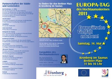 Europatag-Flyer-2011- 1-April.indd - Hochtaunuskreis