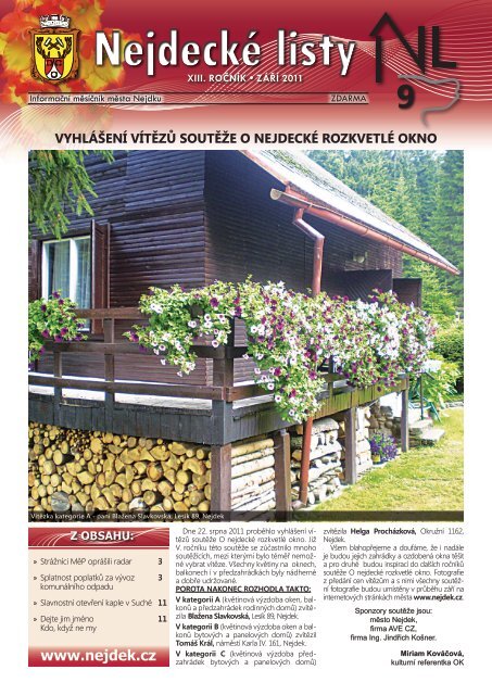 Seznamka Nejdek. Bydlte v Nejdku? Hledte partnera pro ivot? Chcete se seznmit s muem nebo enou z Nejdku a blzkho okol? Pokud na tyto otzky Seznamka Nejdek | ELITE Date