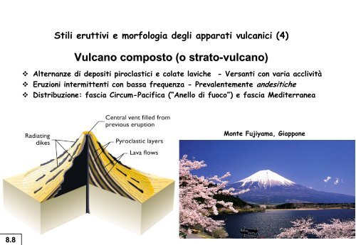 Stili eruttivi e morfologia degli apparati vulcanici