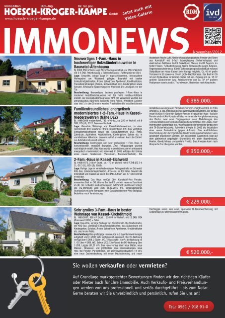 IMMONEWS - Hoesch-Kröger-Kampe