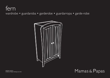 wardrobe Ã¢Â€Â¢ guardaroba Ã¢Â€Â¢ garderobe Ã¢Â€Â¢ guardarropa ... - Mamas & Papas