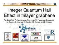 Integer Quantum Hall Effect in trilayer graphene