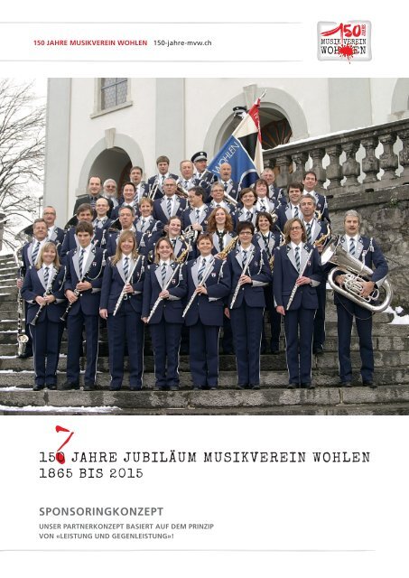150 Jahre JubilÃ¤um musikverein Wohlen