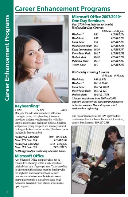 ADULT COURSE CATALOG - Four County Career Center