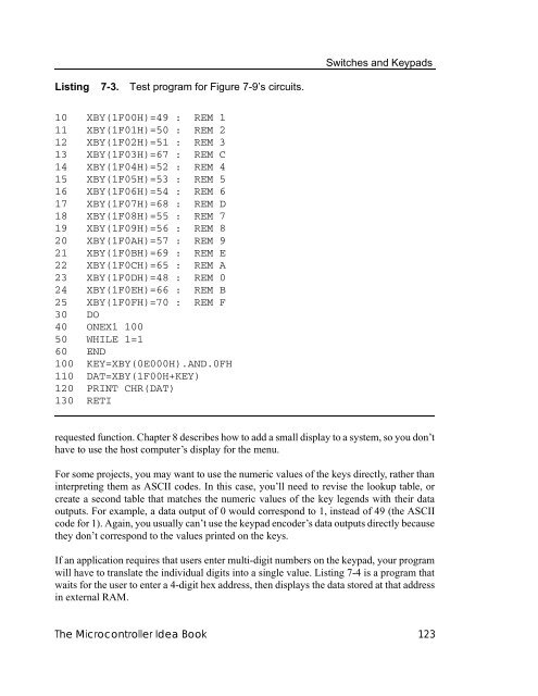 The Microcontroller Idea Book - Jan Axelson's Lakeview Research