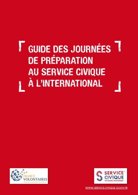 Guide des journées de préparation au service civique à l'international