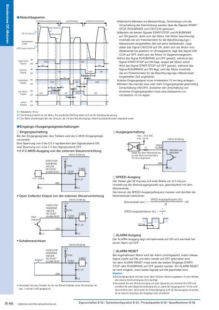 Mehr Details - Oriental Motor