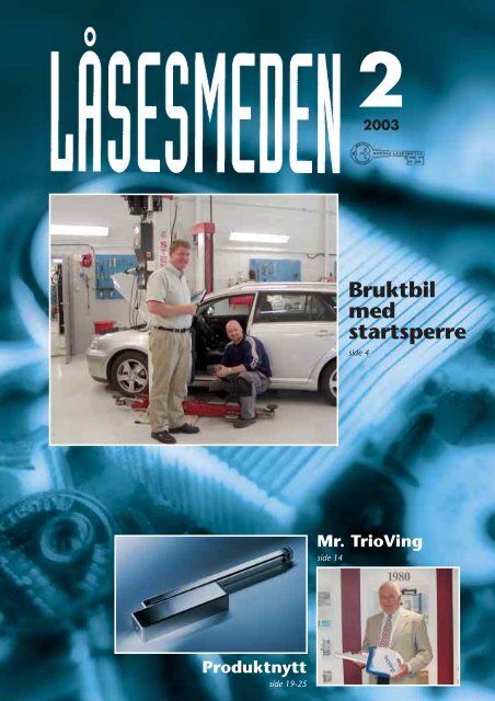 2 2003 Bruktbil med startsperre - Foreningen Norske LÃ¥sesmeder