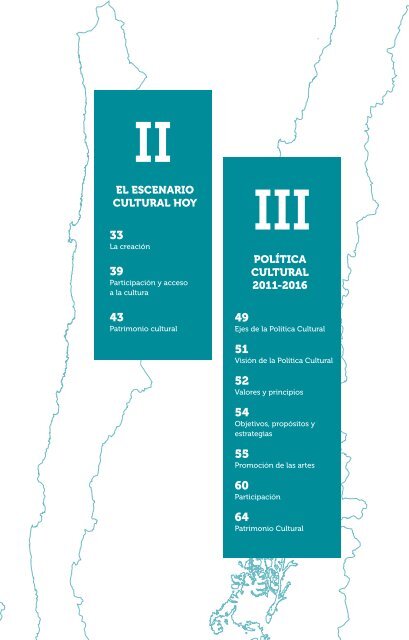 política cultural 2011-2016 - Consejo Nacional de la Cultura y las ...