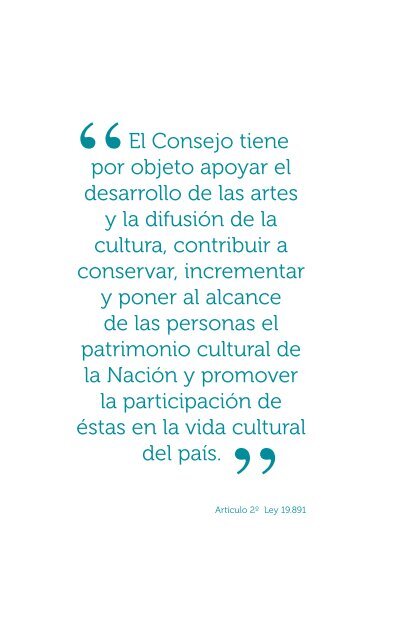 política cultural 2011-2016 - Consejo Nacional de la Cultura y las ...