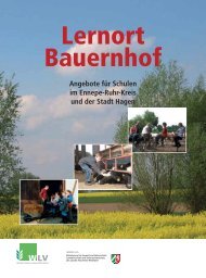 Angebote für Schulen im Ennepe-Ruhr-Kreis ... - Lernort Bauernhof