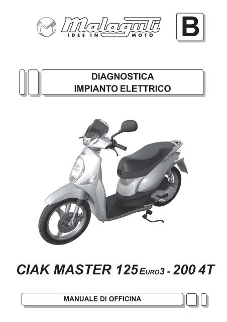 M0056 Ciak Master 125-200 E3 Diagnostica ITA - Malaguti